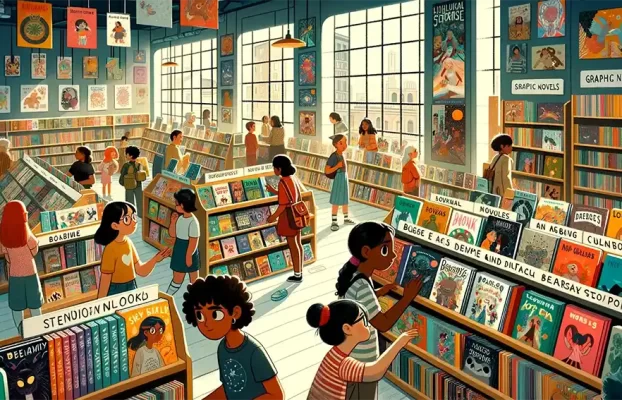 The World of Graphic Novels for Young Readers